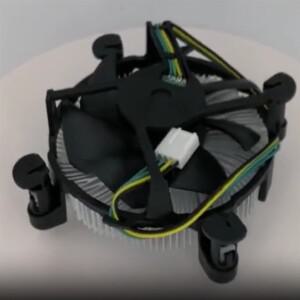 A12E-CPU 냉각 팬 I3/I5/I7 소켓 1150/1151/1155/1156/1200/775 CPU Easy T 호환  구리 방열판이 4핀 커넥