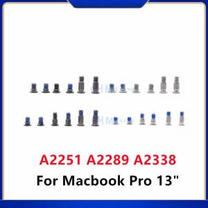 MacBook 호환 Pro A2251 A2289 A2338 D 케이스 나사 슬리버 골드 스페이스 그레이호환  새 하단