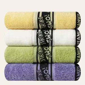 송월 타올 호텔 수건 10장 스누피 플레이스포츠40 30수 코마혼방사