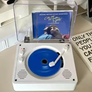 블루투스 CD플레이어 턴테이블 시디플레이어 시디 레트로