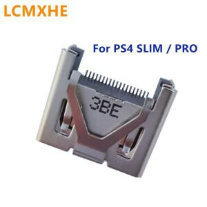 호환 플레이 스테이션 4 프로 PS4 슬림 콘솔 수리 5pc  새 HDMI 포트 소켓 HD 인터페이스 잭 커넥터
