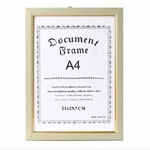자격증 특허증 허가증 상장 액자 A4 아이보리 (KYR-W5581A7)