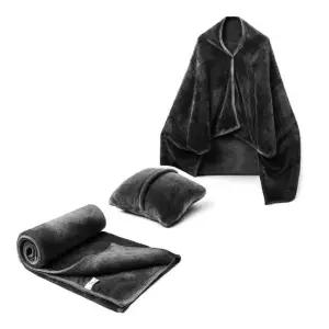 고품질 극세사 똑딱이 입는 무릎 담요 쿠션 겸용 망토담요 털안감 (WFKBAMP)