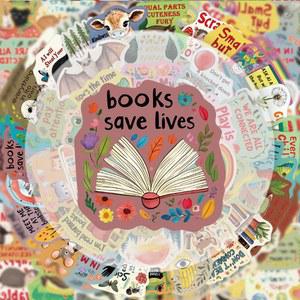 호환 영감을 주는 영어 그래피티 스티커 50개 물병 노트북 휴대폰 케이스 여행 가방 스케이트보드 기타 선물 상자 파티 장식에 한 생생한 스티커