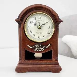 쿨래식 리본 추 엔틱 탁상시계(브라운) (KYR-WFGOR2R)