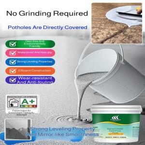 파니식 가정용 에폭시 바닥 고광택 모조 대리석 색상 모래  배수 방수 시멘트 특수 페인트