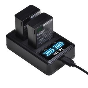 니콘 Z FC Z50 MH-32의 1680mAh EN-EL25 배터리 2개(충전기 포함)