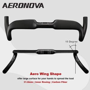 카본 핸들바 번치바 드롭바 자전거 짚 트랙바 458/478/498mm