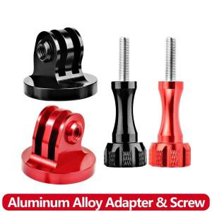 알루미늄 스틸 어댑터 삼각대 메탈 마운트 고프로 호환 히어로 13 12 11 10 9 8 SJCAM AKASO 인스타360 DJI