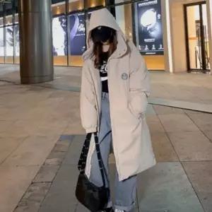 여성 겨울 하이넥 무지 누빔 안감 후드 롱 점퍼 패딩 롱 패딩 옷브랜드 코트 하프 여성 여자 의류