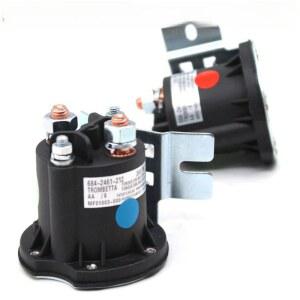 마그네틱 펌프 모터 마그네트 지게차 동력 장치 24V 릴레이 부품 오일 유압 4컨택터 흰색