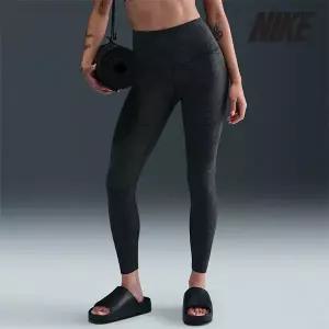 [하프클럽/나이키]나이키 여성용 레깅스/ HV2463-010/ 우먼스 젠비 하이웨이스트 7-8 프린트 레깅스