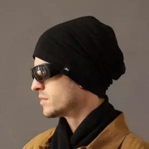 남성 와치캡 두건 니트 고급 사계절 베이직 면 비니 여자 남자 등산 남성 골프 방한 귀마개 유아