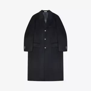 [갤러리아] 지이크 25FW 블랙 울캐시미어 3버튼 클래식 롱코트 PLH7022