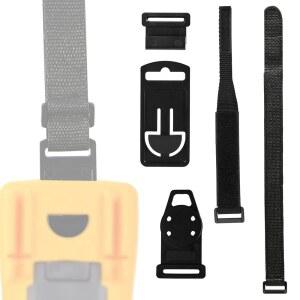 [미국배송] 플루크용 마그네틱 걸이 스트랩 마그넷 걸이가 있는 블랙 루프 플루크 디지털 멀티미터와 호환되는 멀티미터 밴드(스타일 B)