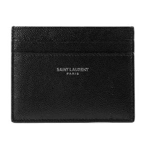 카드지갑 375946 BTY0N 1000 실버 로고 양면 카드홀더 블랙 남성카드지갑