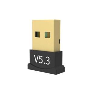 USB Bluetooth 5.3 어댑터 무선 동글 Windows 11108.1 8 7 오디오 송신기 용 컴퓨터 노트북을 지원합니다.