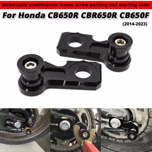 혼다 호환 CB650R CBR650R CB650F CBR650F 2014- 바이크 오토바이 프레임 나사 주차 못 스타팅 코드 슬립온