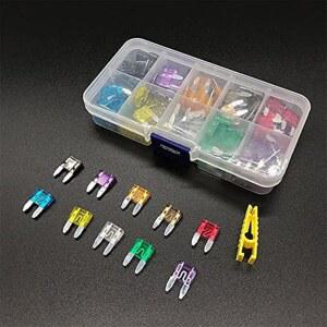 [미국배송] DUSJYOHRD 퓨즈 60/120PCS 자동차 키트 다양한 트럭 표준 블레이드 모음 2A 3A 5A 7.5A 10A 15A 20A 25A 30A 35A