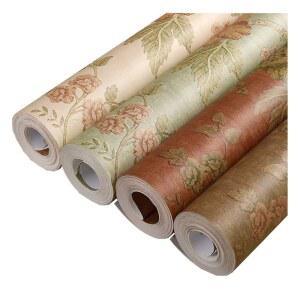 레트로 시골집 북유럽 인테리어 유럽 엔틱 붙이는 포인트 꽃무늬벽지