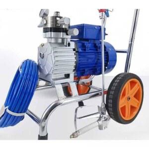 에어리스 도장기 분사 스프레이건 공구 스테인리스 일체형 페인트통1 전동 스탠다드 퀵샷