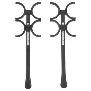 헤모톤 광학 뒤집기 도구 안경 액세서리 2Pcs 시력 검사 및 검안 렌즈 시험 장비용 플라스틱 눈 관리