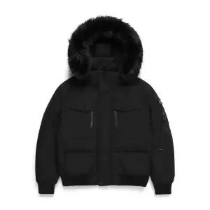 {매장정품} 내셔널지오그래픽 N244WDW030 여성 타루가 퍼 트리밍 후디 점퍼 CARBON BLACK 1183101