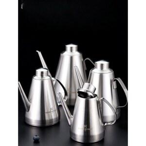 304 스테인레스 오일 주방 가정용 대용량 케틀 기름 오일병 주전자 긴주둥이