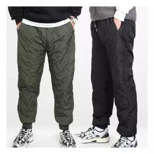 남자 극한 겨울 방한 솜 기모 뽀글이 양털 깔깔이 패딩 바지 조거팬츠 855305