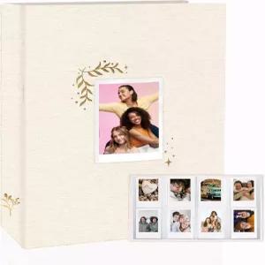 홀로어리 미니 폴라로이드 사진 앨범 256 포켓 후지필름 인스탁스 7s 8 9 11 25 26 50s 90 에보 Z2300