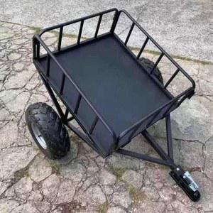 관리기 추레라 경운기 트랙터 타이어 운반차 세트 적재함 트레일러 6인치