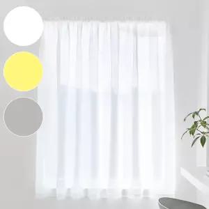 쉬폰 찍찍이 붙이는 커텐 주름 가리개 커튼 방문 현관문