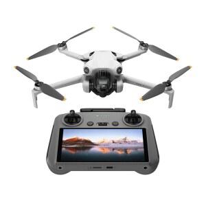DJI 미니 4 프로(DJI RC 2), 4K, 0.549파운드/249g 미만, 비행 시간 34분, 최대 비디오 전송 거리 20km, 전방위 비전 감지, 초보자를 위한 드론