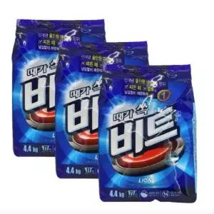 3묶음 대용량세탁용세제 3묶음세탁세제 4.4kg 비트세제4.4kg (WFKC3T5)