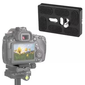 촬영 퀵슈 플레이트 60mm 브라켓 카메라 DSLR 삼각대 스탠드 W89785E