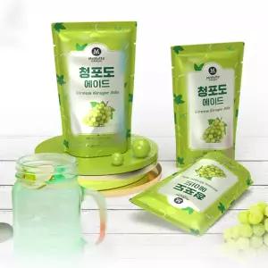 30개 탕비실 레모네이드 음료 간편한 파우치 카페 청포도 에이드 과일 아이스티 개별포장 캠핑용 새콤한 달