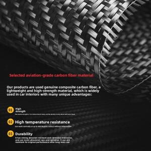 BMW M2 G87 M3 G80 M4 G82 G83 X3M F97 X45 F98 F95 2021-2025 리얼 카본 파이버 기어 변속 노브 커버 자동