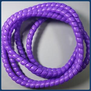 2M 슬리브 와인딩 파이프 컬러풀 스파이럴 와이어 오거나이저 랩 튜브 난연 밴드 직경 케이블 케이싱