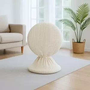 소형 선풍기 아이보리 색상 안전망 먼지 방지 커버 미니 (WFKD8BX)