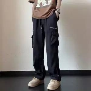 와이드핏 남성 조거바지 건빵 스트링 3컬러 카고 (WFKBXF6)