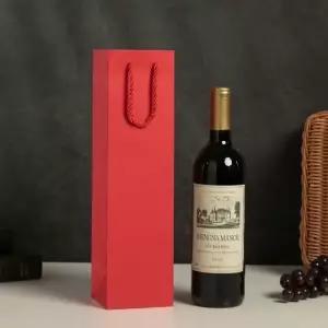 포장백 무지 선물가방 병포장백 무지원병백 쇼핑백 레드선물가방 (WFKC4DC)