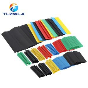 폴리올레핀 수축 모듬 열 튜브 와이어 케이블 절연 슬리브 세트 2:1 164PCs 328PCs 127PCs 530PCs