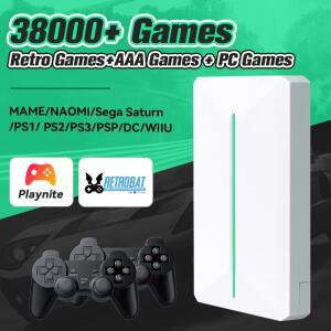 PS3/PS2/PS1/Saturn/Dreamcast/Wiiu/Switch 게임용 하이퍼 베이스 PR500GB 콘솔 38000 에뮬레이터 + 42 PC