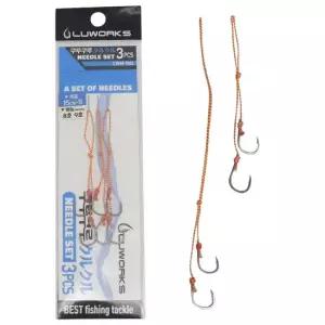 루웍스 쿠루쿠루 바늘셋트 H1 DIY용 LWH-901 참돔 타이라바 낚시용품