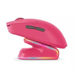 지클릭커 슈퍼히어로 OP99 MASTER 르캄프 유무선 블루투스 게이밍 마우스 핫핑크