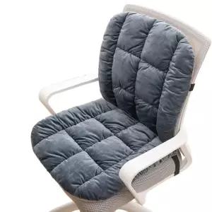 디아크몰 온열방석 전기방석 1인용 의자 엉뜨 등받이 그레이