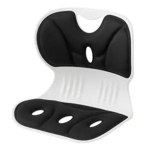 자세 교정 척추 교정 등받이 좌식 의자 블랙 J691