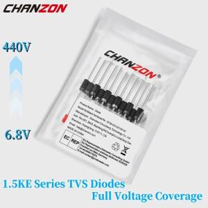 TVS 다이오드 DO-201AD 28 값 1.5KE400CA 1.5KE18A