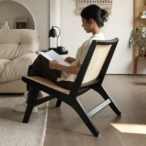 빈티지 라탄 흔들의자 실내외 북유럽인테리어 흔들 안락의자 1인용 스윙 라탄그네 해먹