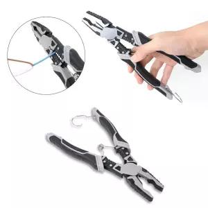 전선탈피기 겸용 뺀치 전공사 철사 커팅 절단 압착 수공구 전공 작업 수리 케이블 스트리퍼 가정용 ？u찌 ？u